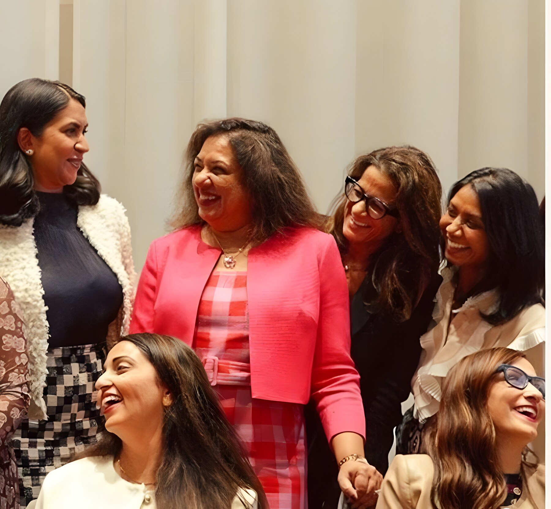 Members laughing together at a SALUTE gathering