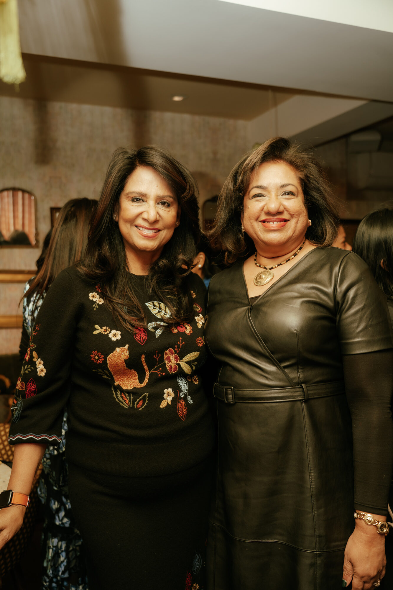 Two SALUTE members together at a gathering